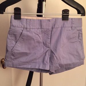 J Crew Baby Blue Shorts